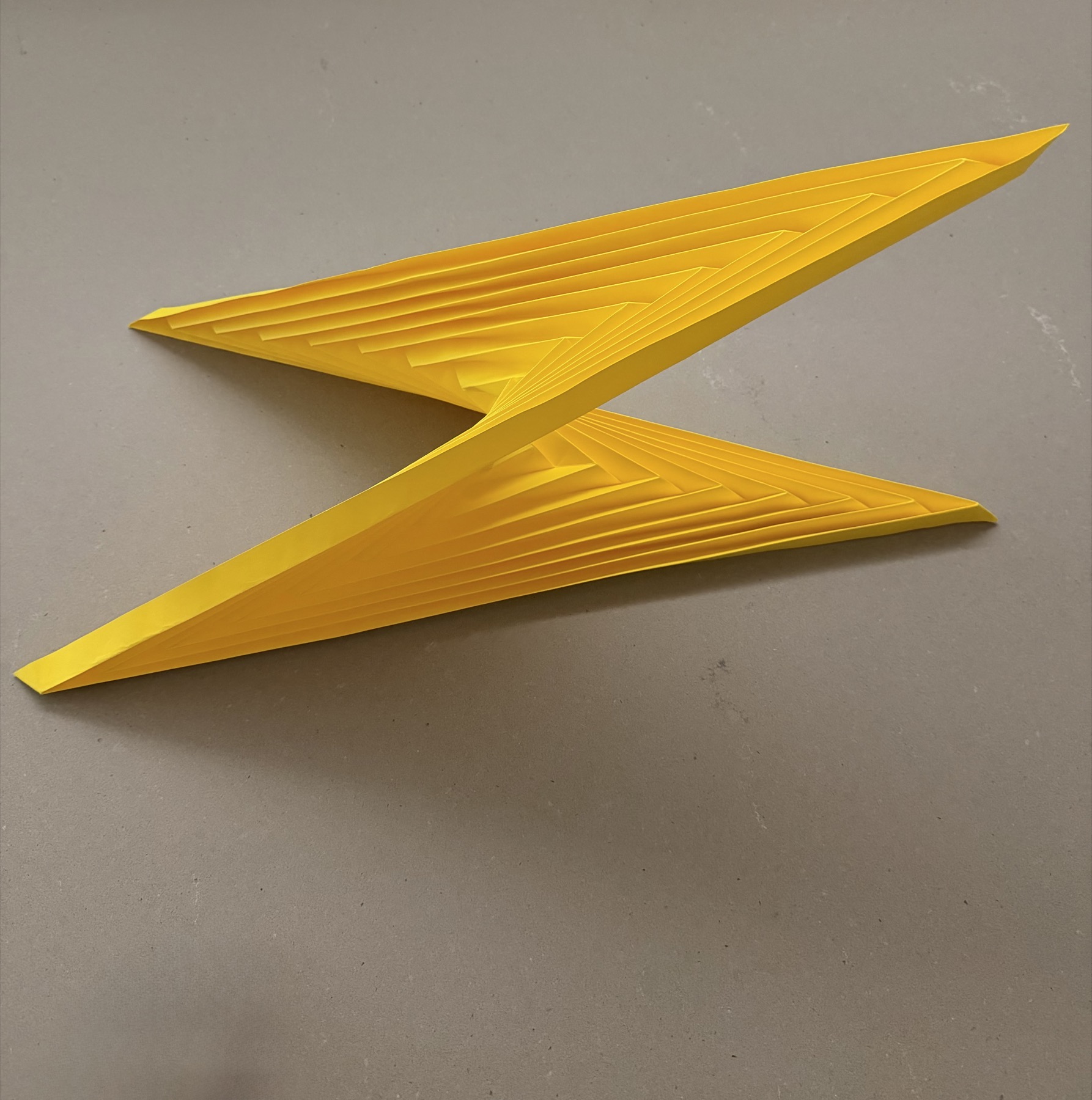 Hyperbolic Paraboloid, Yellow