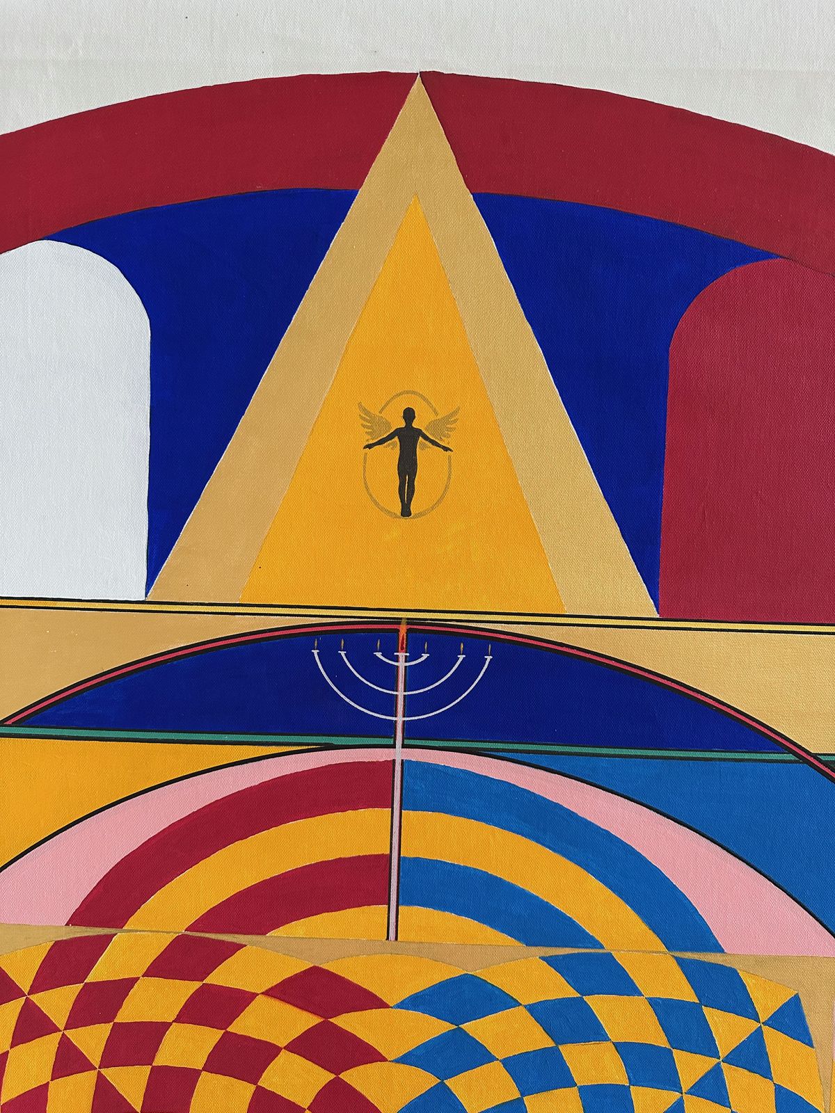 Detail — Phanes above the Tree of Light
